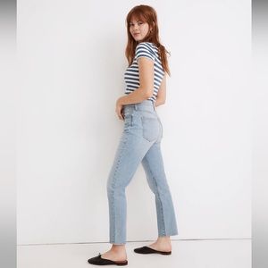 Madewell The Curvy Perfect Vintage Jean in Fiore Wash